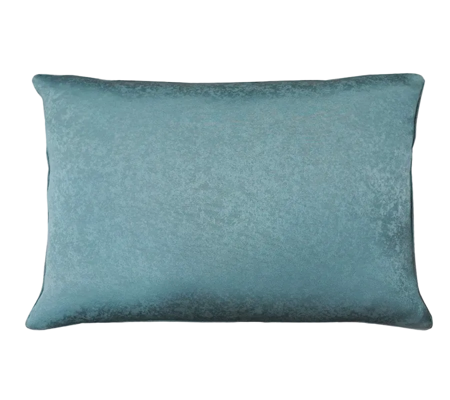 Slate Blue Tonal Jacquard Satin Cushion Feather Insert