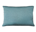 Slate Blue Tonal Jacquard Satin Cushion Feather Insert