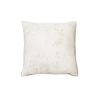 Ivory Vintage Jacquard Cut Velvet Cushion Feather Insert