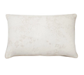 Ivory Vintage Jacquard Cut Velvet Cushion Feather Insert