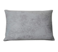Light Slate Blue Weathered Textured Jacquard Cut Velvet Cushion Feather Insert
