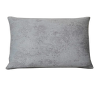 Light Slate Blue Weathered Textured Jacquard Cut Velvet Cushion Feather Insert