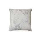 Light Beige Weathered Textured Jacquard Cut Velvet Dark Grey Piping Cushion Feather Insert