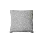 Light Beige Subtle Geometric Chenille Jacquard Cushion Feather Insert