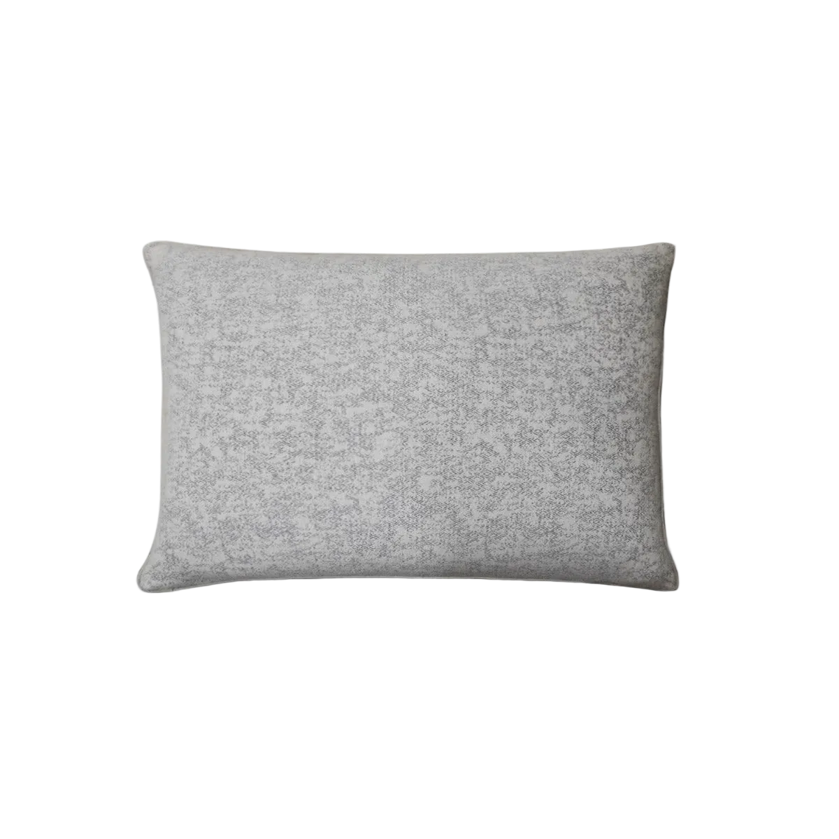 Light Beige Subtle Geometric Chenille Jacquard Cushion Feather Insert
