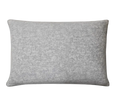 Light Beige Subtle Geometric Chenille Jacquard Cushion Feather Insert