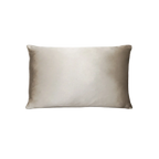 Ivory Silver Grey Chinese Diamond Geometric Jacquard Satin Cushion Feather Insert