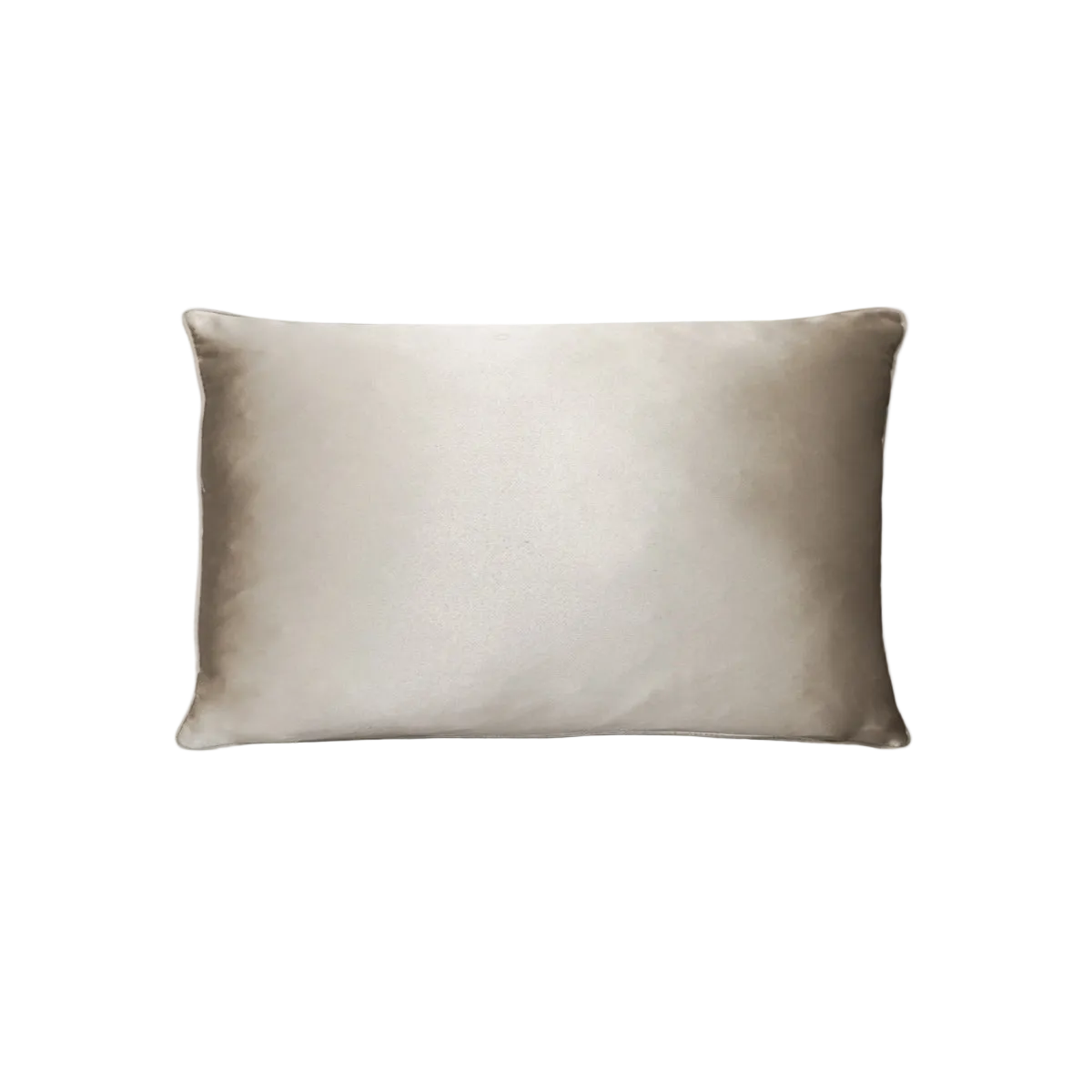 Ivory Silver Grey Chinese Diamond Geometric Jacquard Satin Cushion Feather Insert