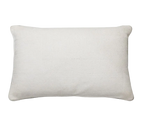 Ivory Diagonal Textured Chenille Jacquard Cushion Feather Insert