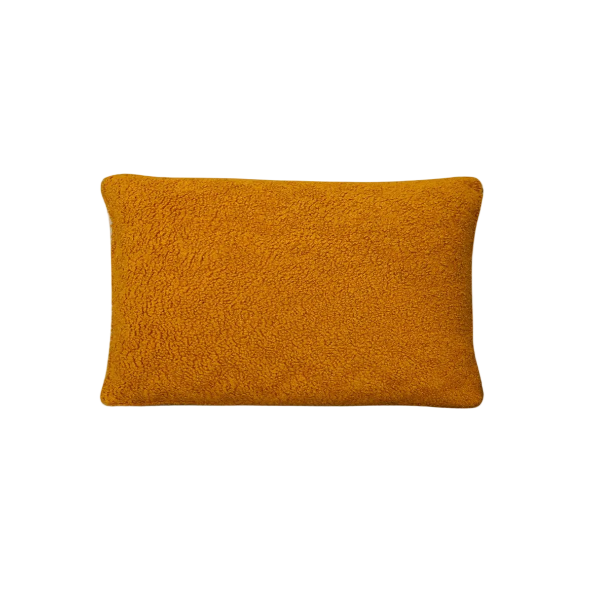 Ginger Teddy Fleece Cushion Feather Insert