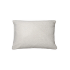 Cream Teddy Fleece Cushion Feather Insert