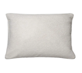 Cream Teddy Fleece Cushion Feather Insert