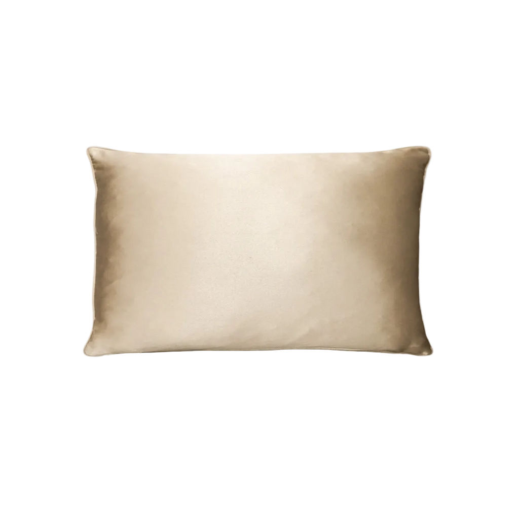 Caramel Fine Check Chenille Jacquard Cushion Feather Insert