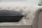 Teal Blue Cushion Feather Insert