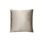 Ivory Silver Grey Chinese Diamond Geometric Jacquard Satin Cushion Feather Insert