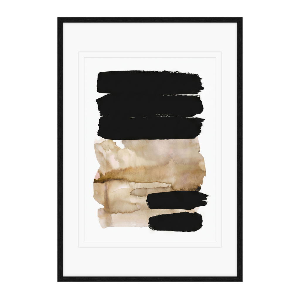 Ink & Amber Painting I