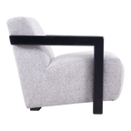 Lennon Arm Chair - Salt & Pepper