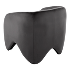 Maine Arm Chair - Charcoal Velvet