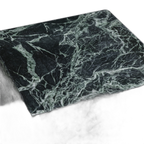 Marble Pedestal Sculpture Set - Nero Marquina