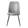 Miro Contemporary Dining Chair – Metal Base