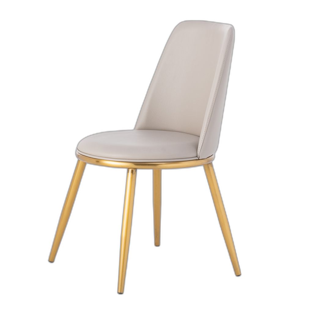 Miro Contemporary Dining Chair – Metal Base