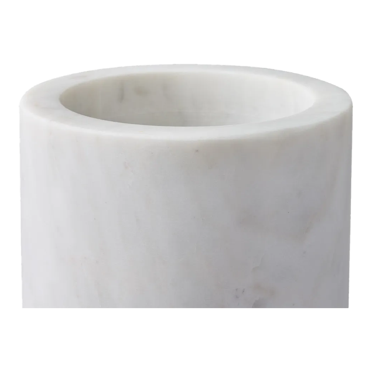 Aries Marble Vase - Large White