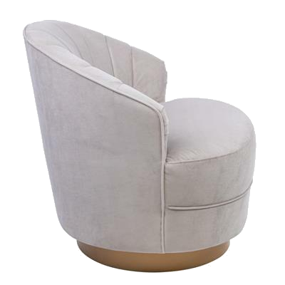 Valdes Fabric Swivel Chair