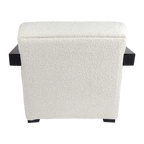 Lennon Arm Chair - Ivory Boucle
