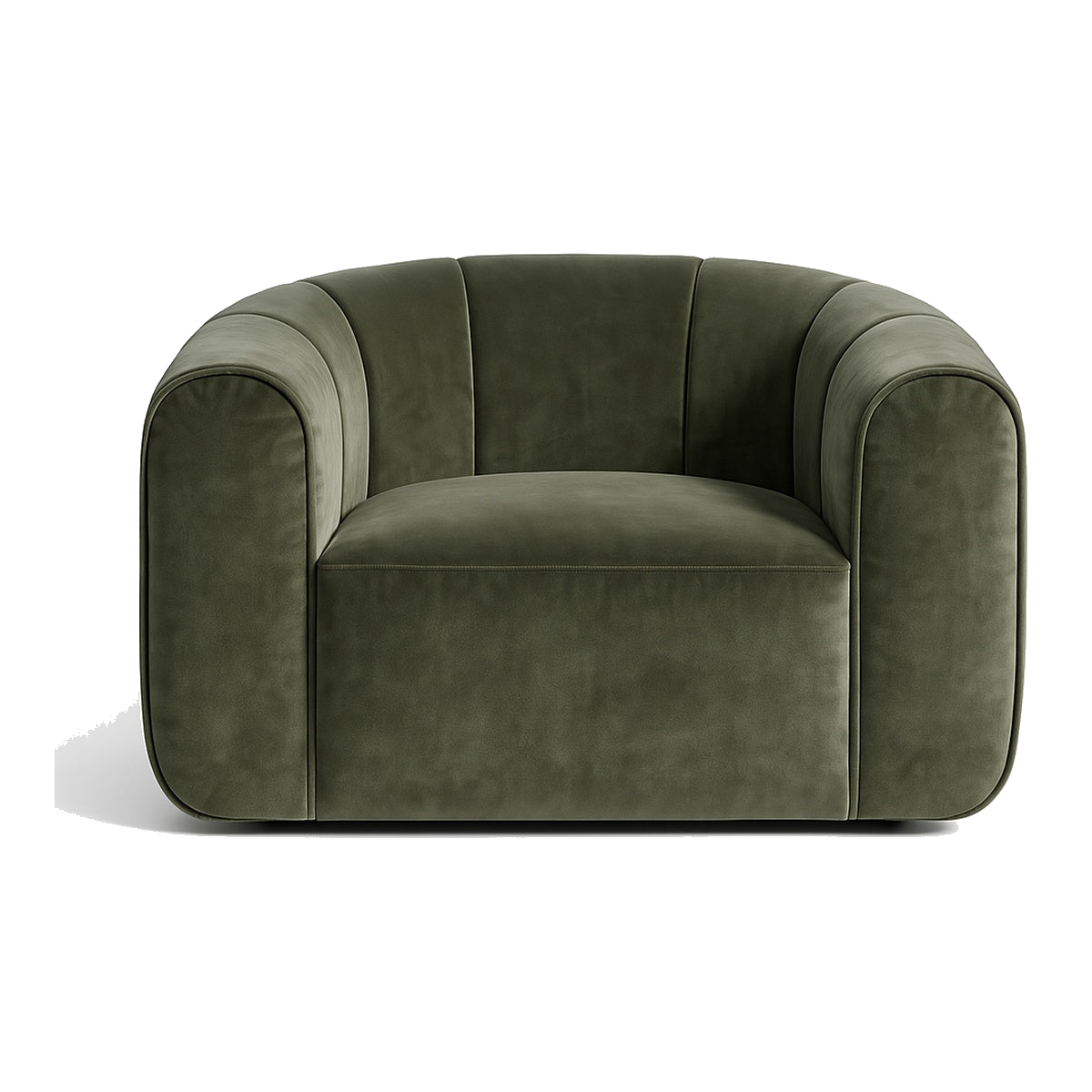 Jade Velvet Swivel Chair