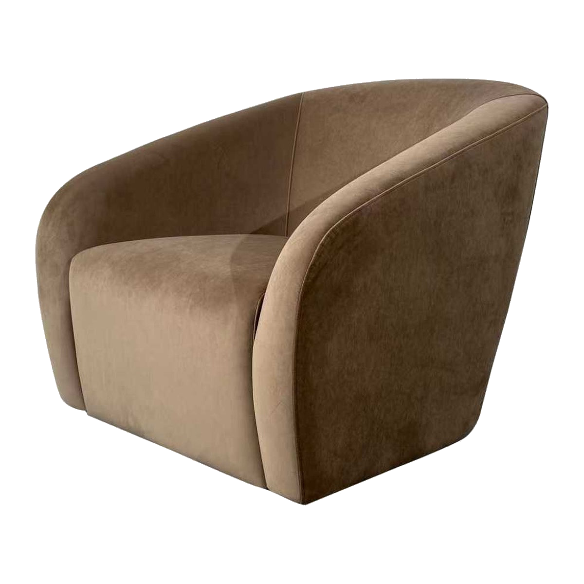 Sofia Swivel Chair - Caramel