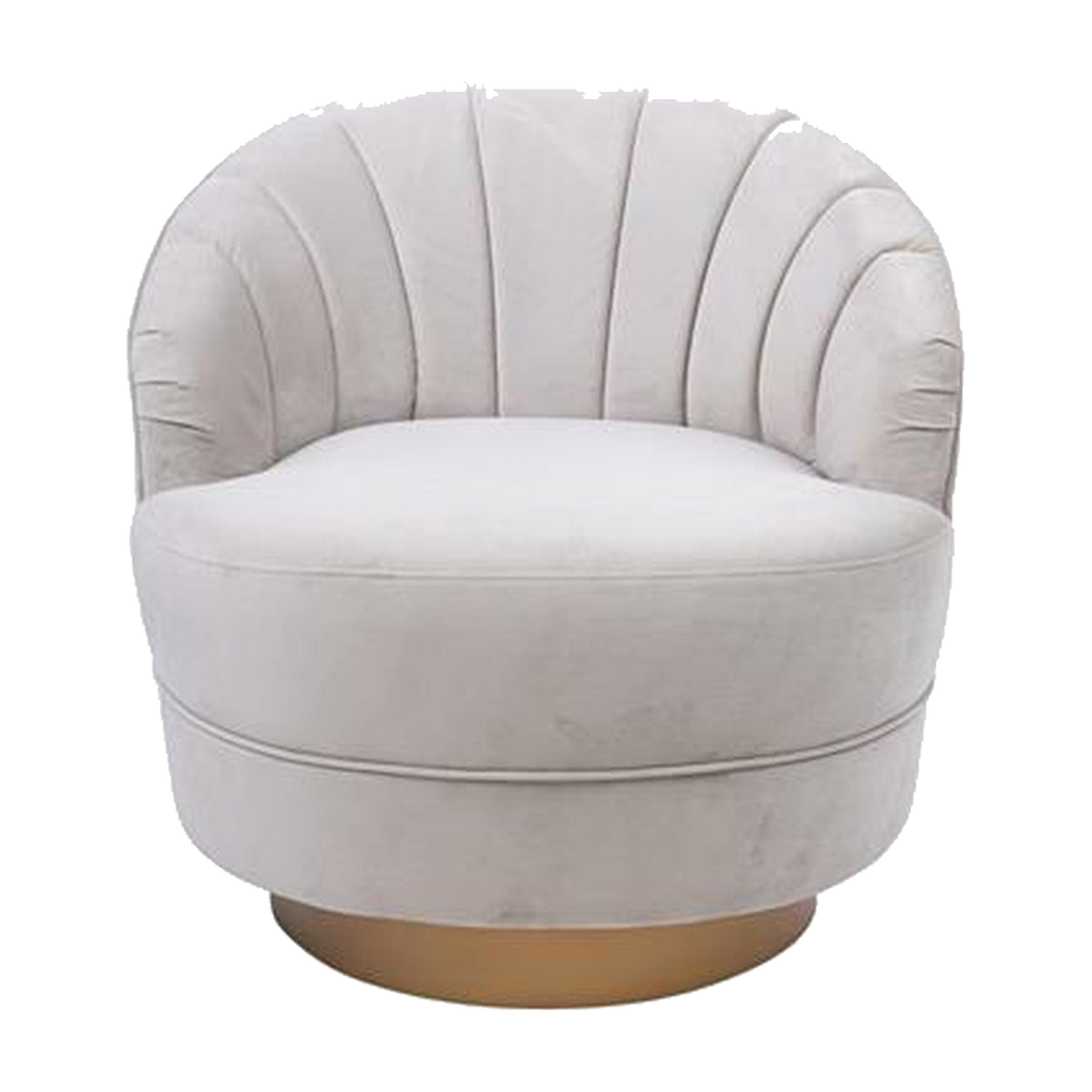 Valdes Fabric Swivel Chair
