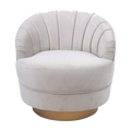 Valdes Fabric Swivel Chair