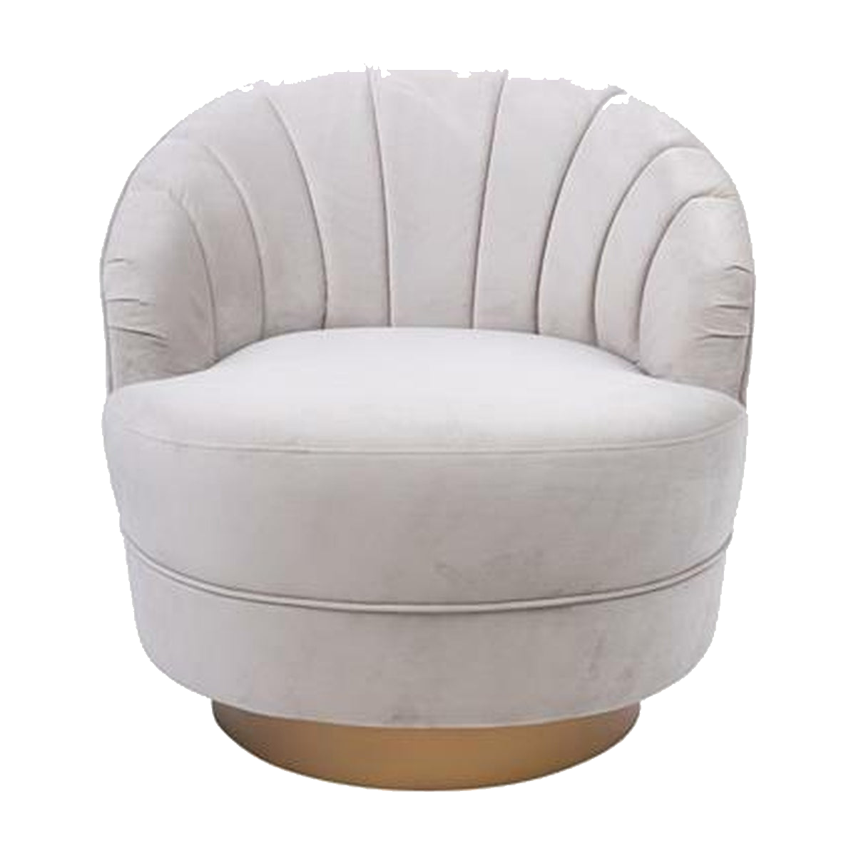 Valdes Fabric Swivel Chair