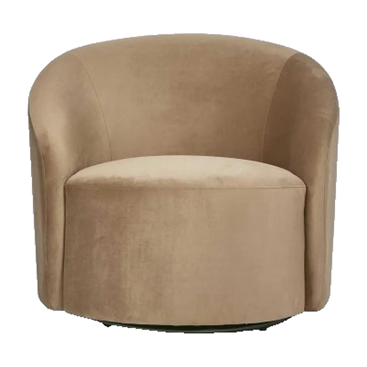 Sierra Swivel Arm Chair - Toffee