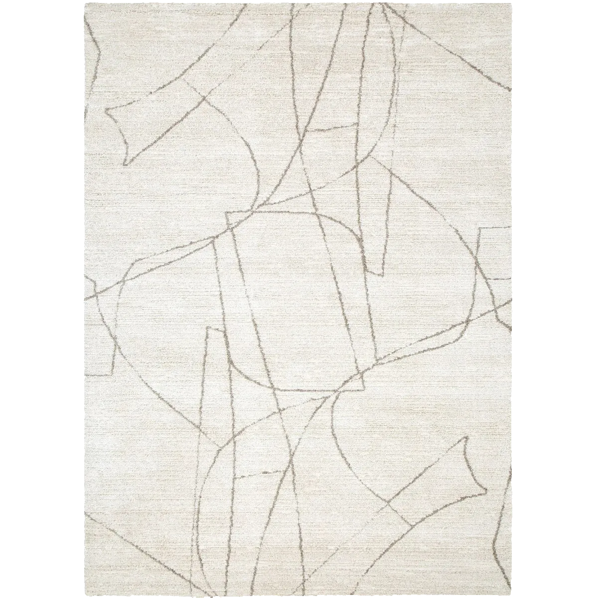 Zorvan Rug - Curve Cream