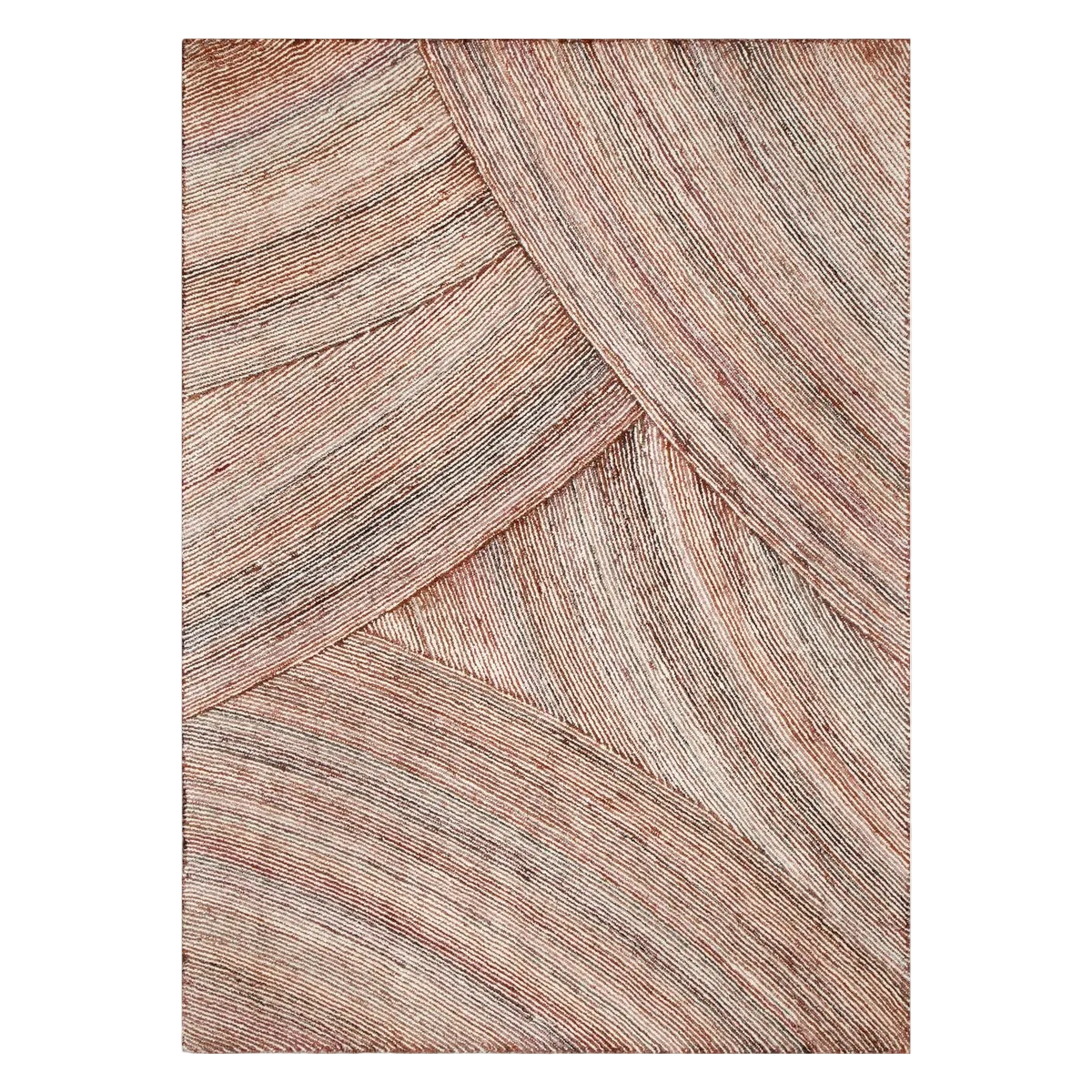 Pheme Rug - Rust