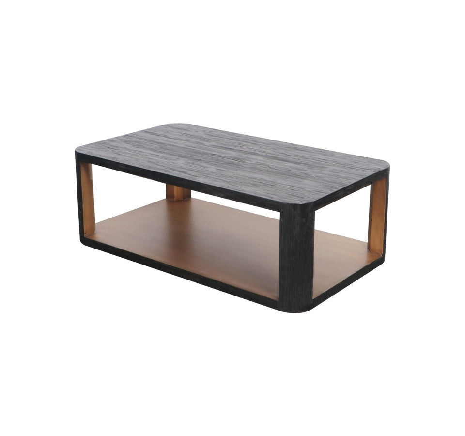 Golden Wood Coffee Table