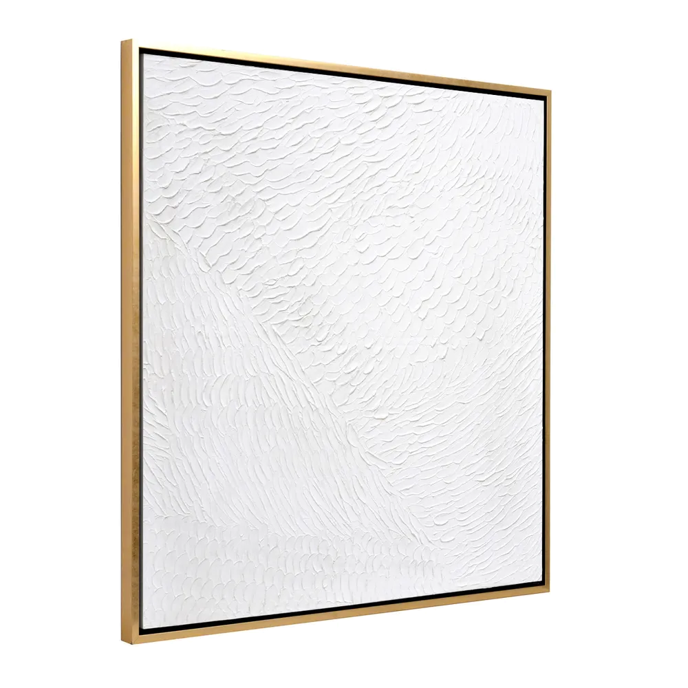 Snow White Canvas Painting - Medium