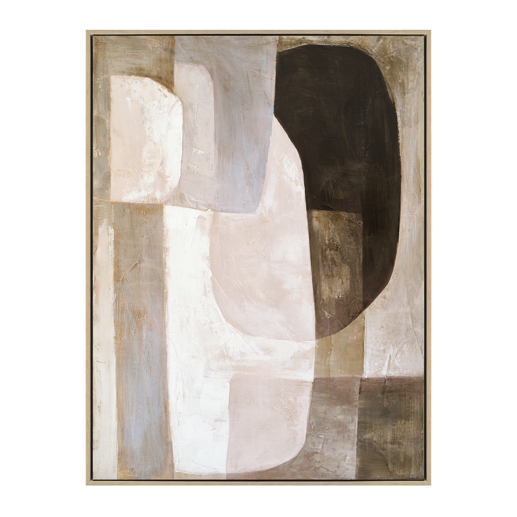 Torn & Gilded Canvas I