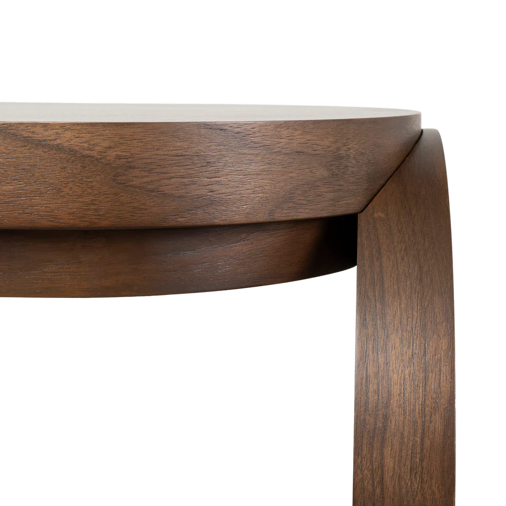 1.7m Console Table - Light Walnut