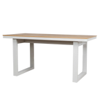 Compact Outdoor Dining Table - Sand White