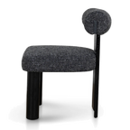 Black Dining Chair - Field Charcoal (Set of 2)