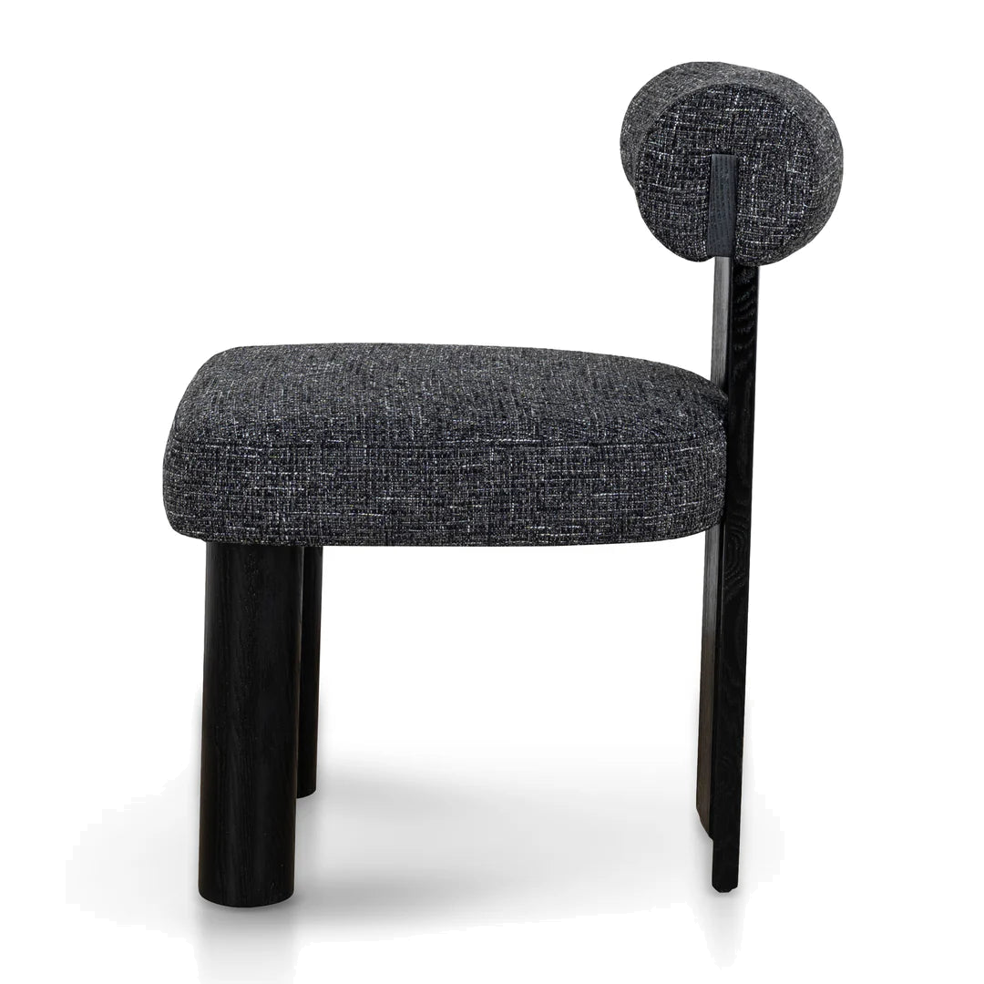 Black Dining Chair - Field Charcoal (Set of 2)