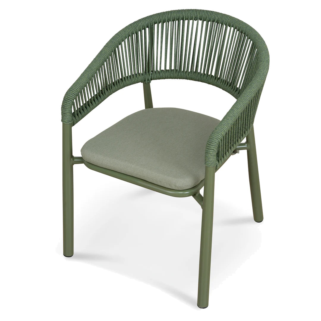 Outdoor Dining Chair - Army Green (Set of 2)