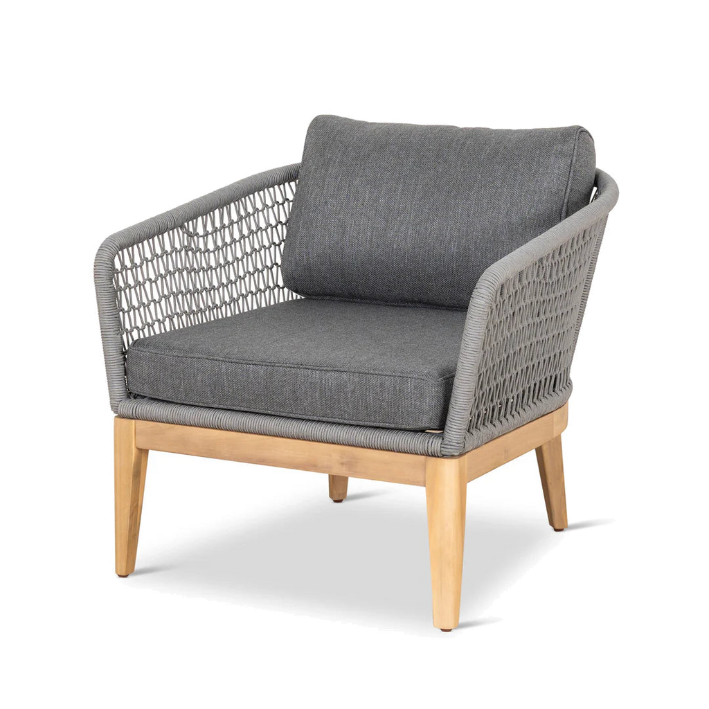 4pcs Outdoor Lounge Set - Grey