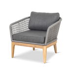 4pcs Outdoor Lounge Set - Grey
