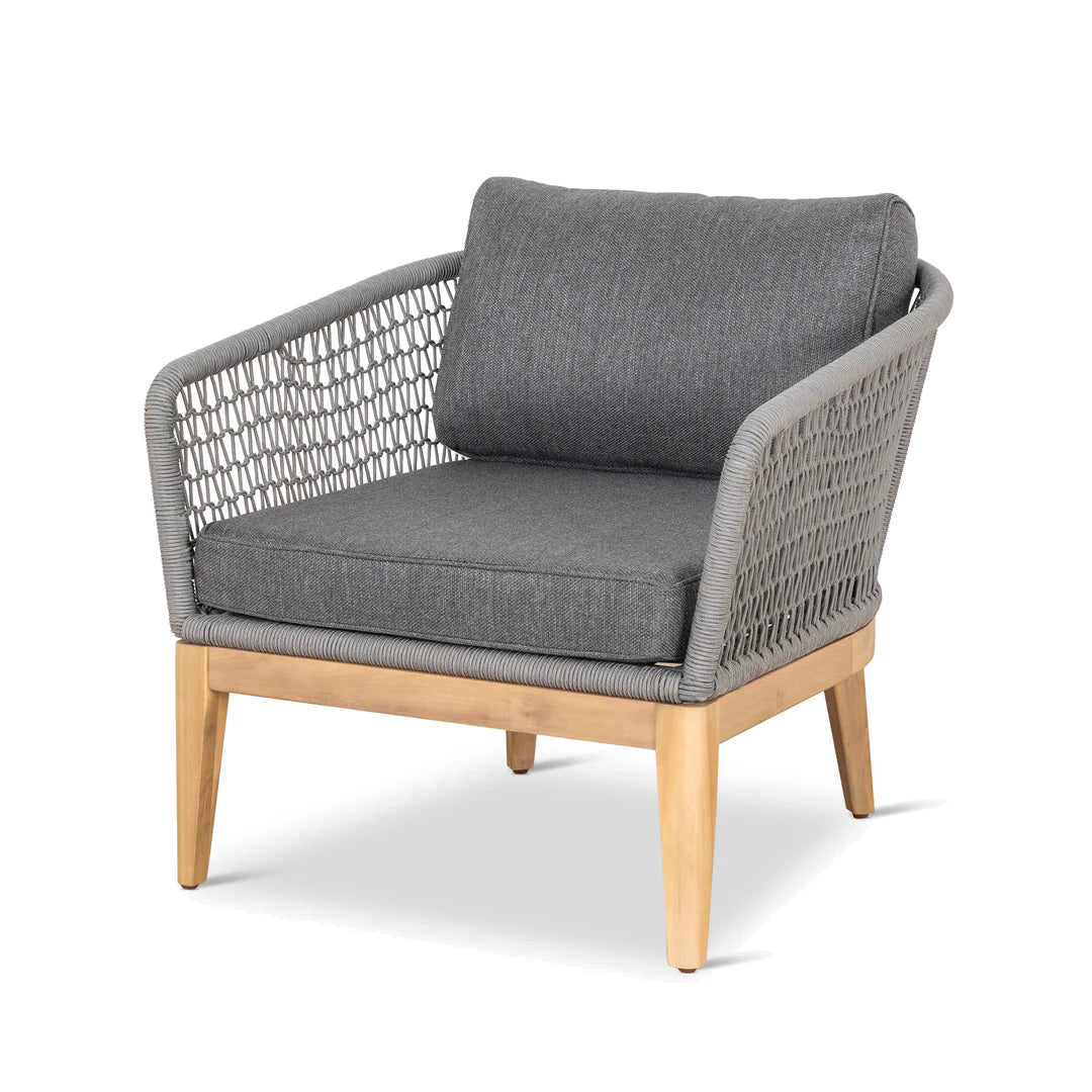 4pcs Outdoor Lounge Set - Grey