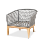 4pcs Outdoor Lounge Set - Grey