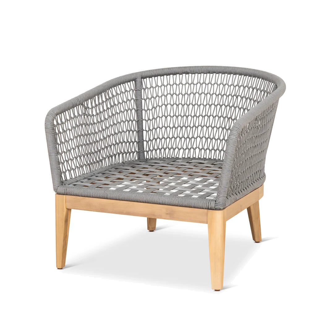 4pcs Outdoor Lounge Set - Grey