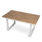 1.6m Sand White Outdoor Dining Table - Natural